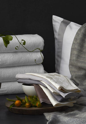 Italian bed linens, luxury bedding sets, Italian bathrobes, bath towels, luxury hand towels, premium wash cloths, and Turkish luxury bath mats by Mascioni Hotel Collection brand. Italian hotel sheets are handmade with 100% Supima® cotton.